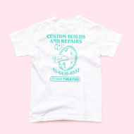 *BLUE LUG* YOYOGI PARK shop t-shirt (white)