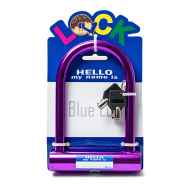 BLUE LUG* hello u-lock (brown) - BLUE LUG ONLINE STORE