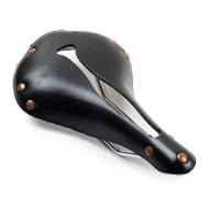 SELLE ANATOMICA* X1 leather saddle (oxblood) - BLUE LUG