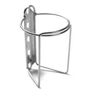 *VELO ORANGE* mojave water bottle cage (silver)