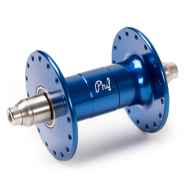 *PHILWOOD* high flange track hub front (blue)