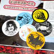 *LOW PRESSURE ZINE* sticker pack