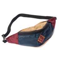 *ATMOSPHERE MOUNTAIN WORKS* pole creek fanny bag (navy/burgundy)