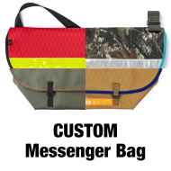 BLUE LUG* the messenger bag (custom/black/pocket) - BLUE LUG