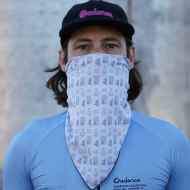 *CADENCE* get lost bandana (white)