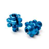 PAUL* groovy barrel adjusters (red/pair) - BLUE LUG ONLINE STORE