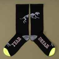 *TEAM DREAM* wool boney socks (black)