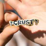 *CRUST BIKES* golden pins