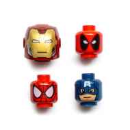 *BRICK CAPS* MARVEL valve cap