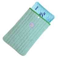 *BLUE LUG* padding pc sleeve (green check)