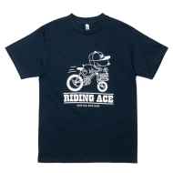 *BLUE LUG* riding ace t-shirt (navy)