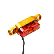 SON NABENDYNAMO* rear light rack mount (green) - BLUE LUG