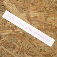 *STRIDSLAND* rsdw sticker (pink)