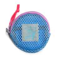 *BLUE LUG* coin pouch (mesh blue)