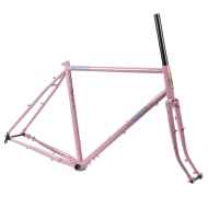 CRUST BIKES* bombora frame (sea creature green) - BLUE LUG