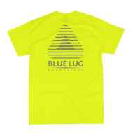 *BLUE LUG* safety t-shirt (flash yellow)