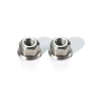 *RUNWELL* elite hub nut (silver)