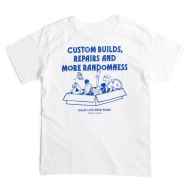 *BLUE LUG* all-star shop t-shirt (white)