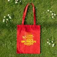 *BLUE LUG* girlfriend's tote bag (red)