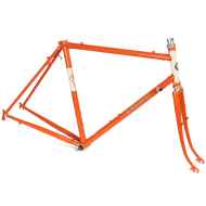 *RIVENDELL* lugged roadini frame set (dark orange)