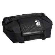 *ILE* porteur rack bag reflective (blackout patchwork)