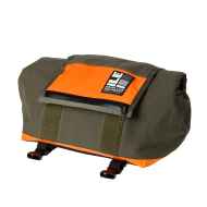 ILE* porteur rack bag small reflective (cordura/gray) - BLUE