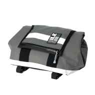 *ILE* porteur rack bag small reflective (cordura/gray)