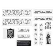 *SURLY* lowside new special frame decal (white)