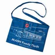 *MASH* musette bag (thrift)