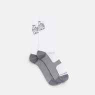 *PORTAL* pattern active sock (bone white)