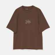 *PORTAL* lateral peak short sleeve t-shirt (slate black)