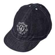 *PEACE SPORTS × BLUE LUG* cycle work cap (indigo/peace circle)