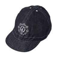 *PEACE SPORTS × BLUE LUG* cycle work cap (indigo/peace circle)