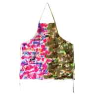 *REALM* hand dyed apron (split dye)