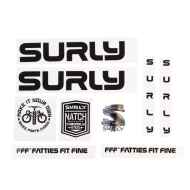 *SURLY* intergalactic decal set (black)
