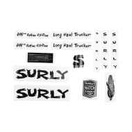 *SURLY* long haul trucker new frame decal (black)