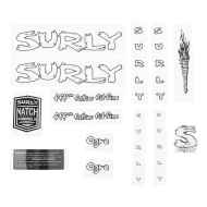 *SURLY* ogre new frame decal set (white)
