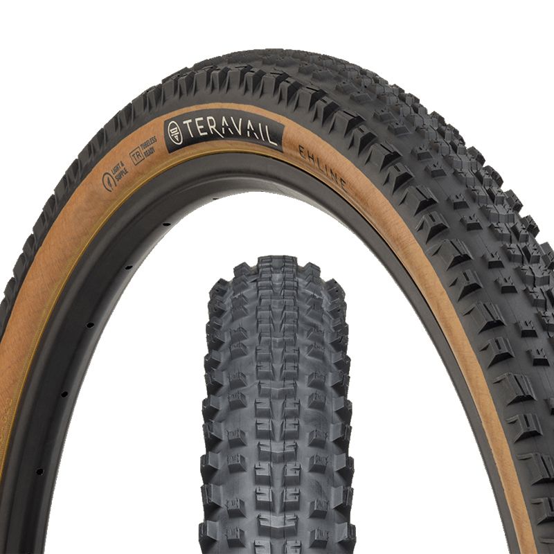 *TERAVAIL* ehline tire (black/tan)