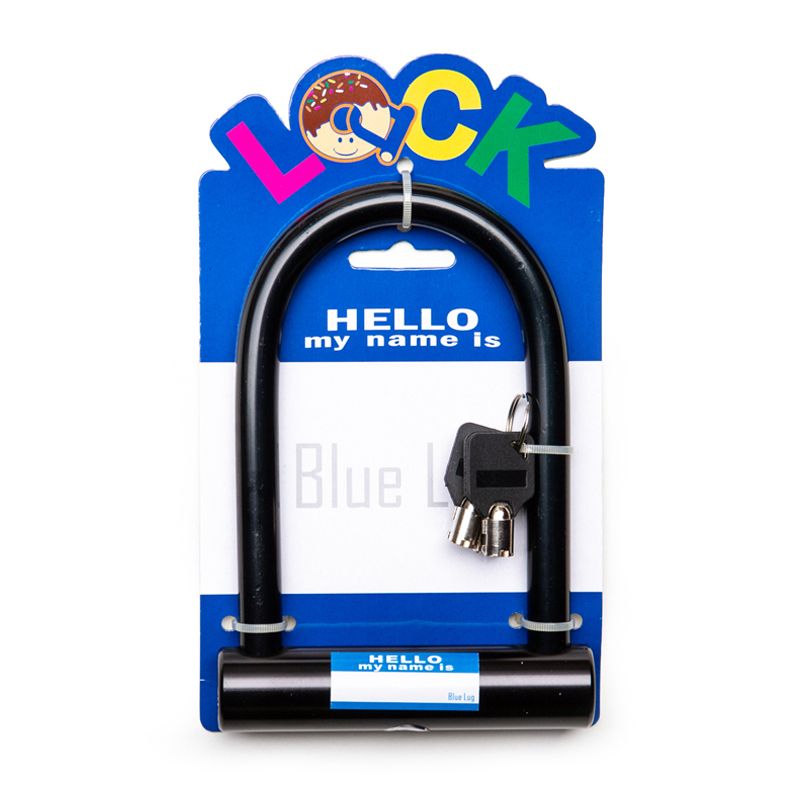 *BLUE LUG* hello u-lock (black)