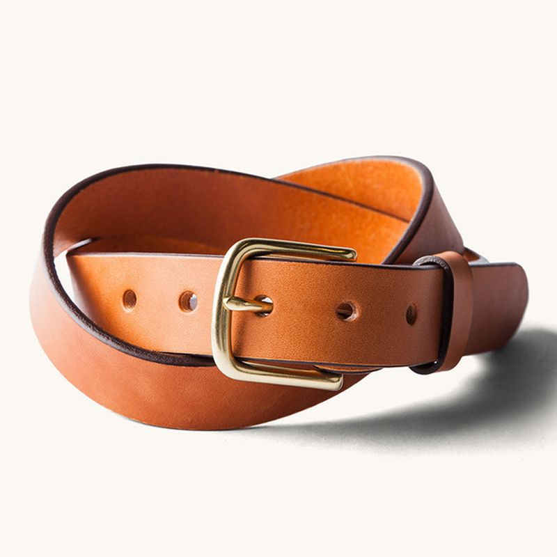 *TANNER* classic belt (saddle tan)