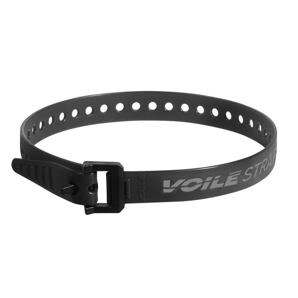 *VOILE* nylon buckle strap (black/grey)