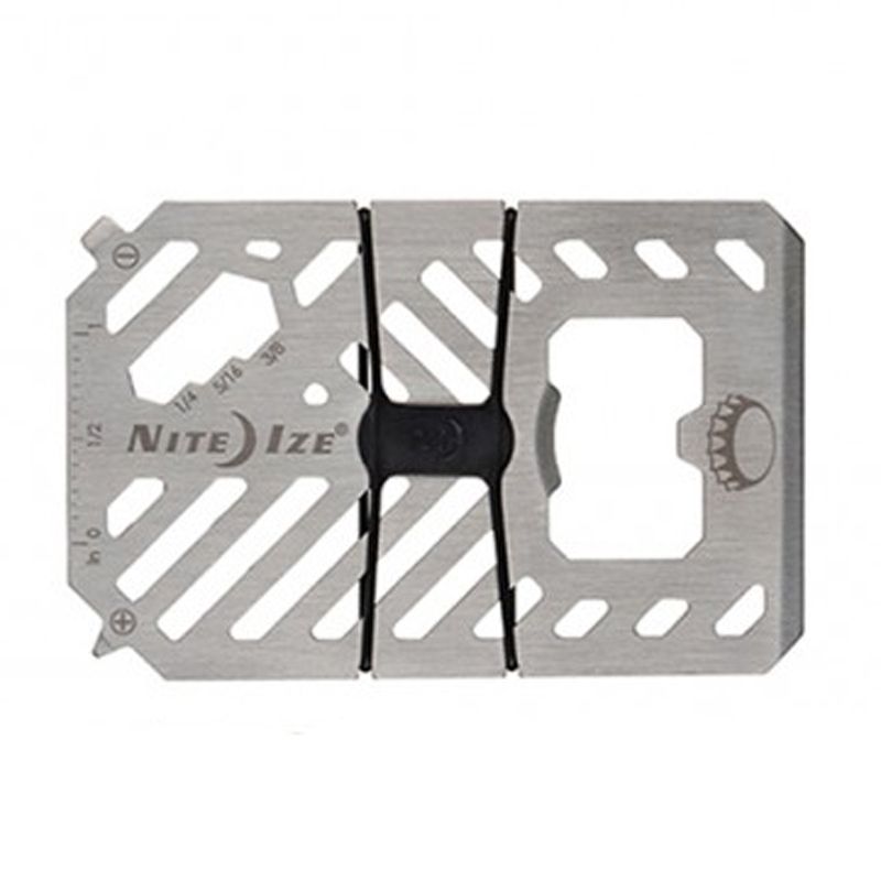 *NITEIZE* financial tool molti tool card (silver)