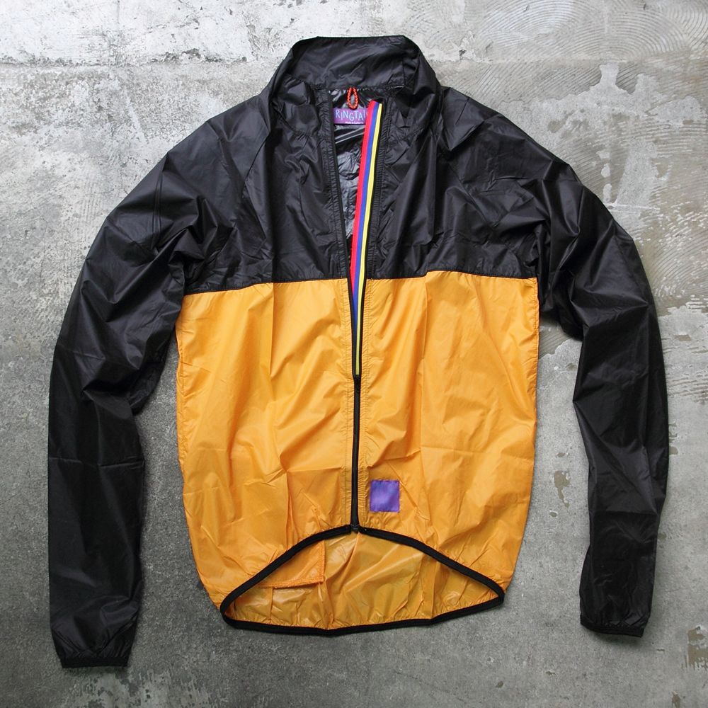 *RINGTAIL* block breaker jacket (black/gold)