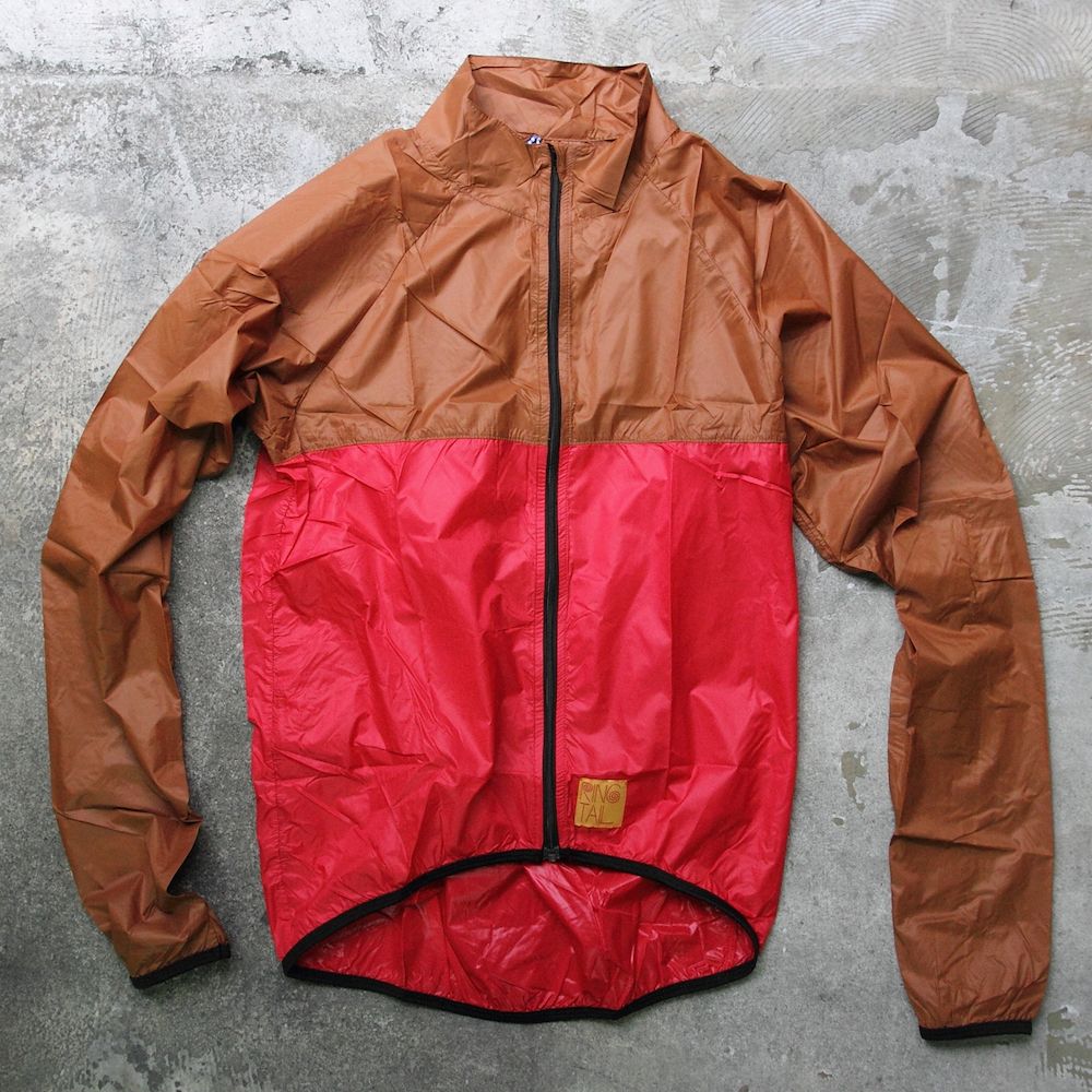 *RINGTAIL* block breaker jacket (brown/red)