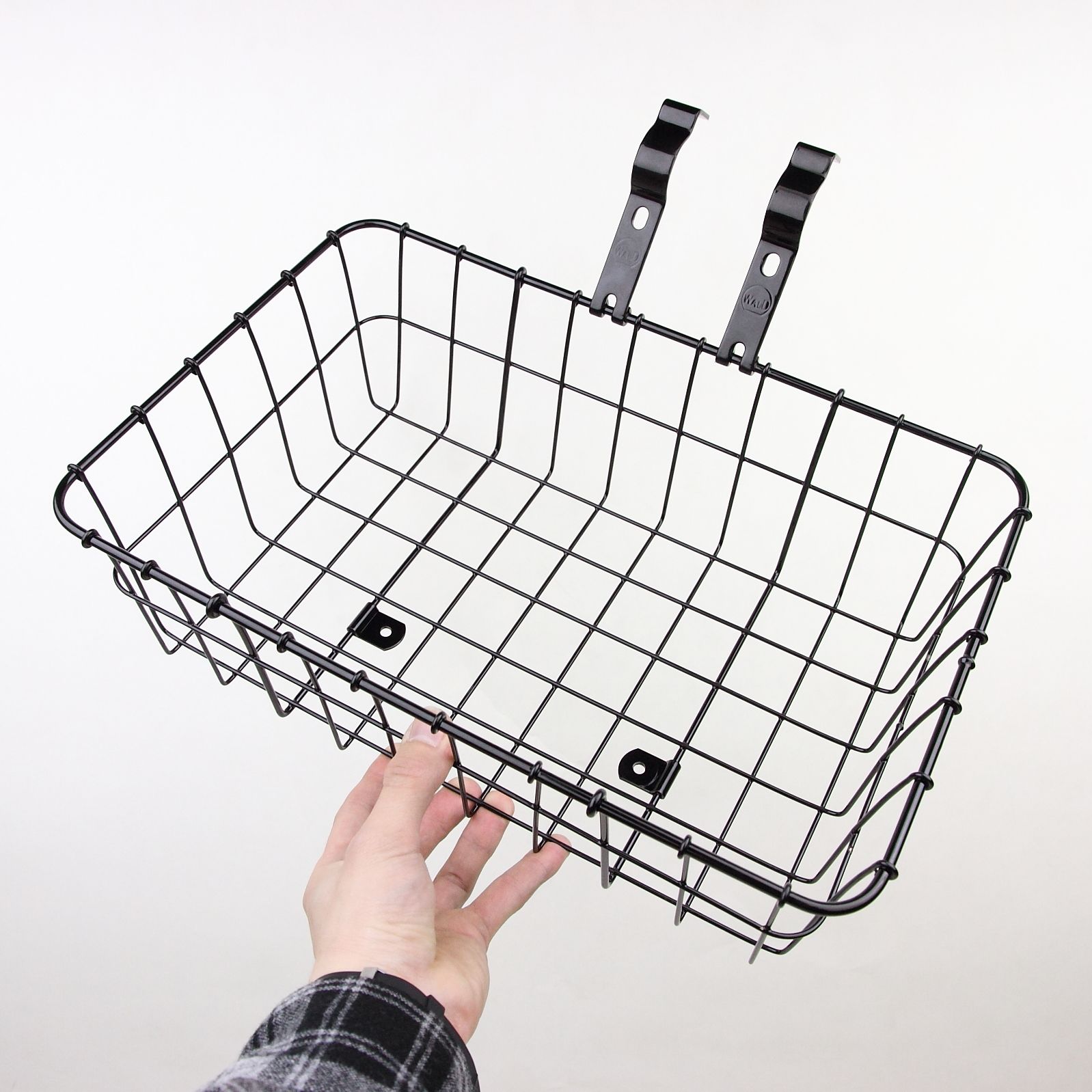 *WALD* multi fit 137 front basket (small/black)