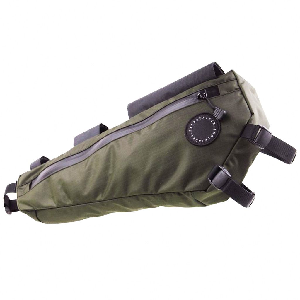 FAIRWEATHER* frame bag half (olive) - BLUE LUG GLOBAL ONLINE STORE