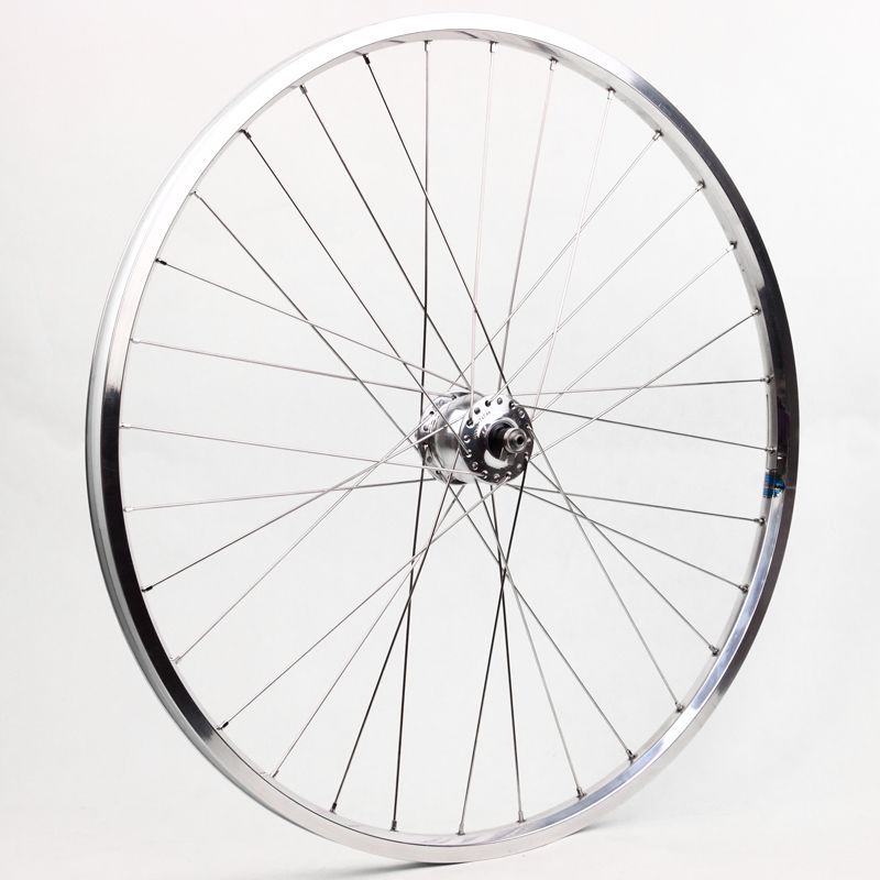 VELOCITY × SON NABENDYNAMO* disc dynamo wheel (650b) - BLUE LUG