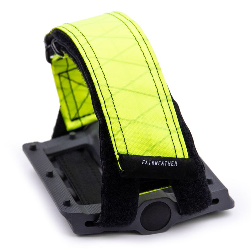 *FAIRWEATHER* pedal strap (x-pac yellow)