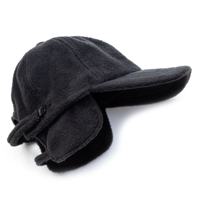 *BL SELECT* ear muff fleece cap (black)