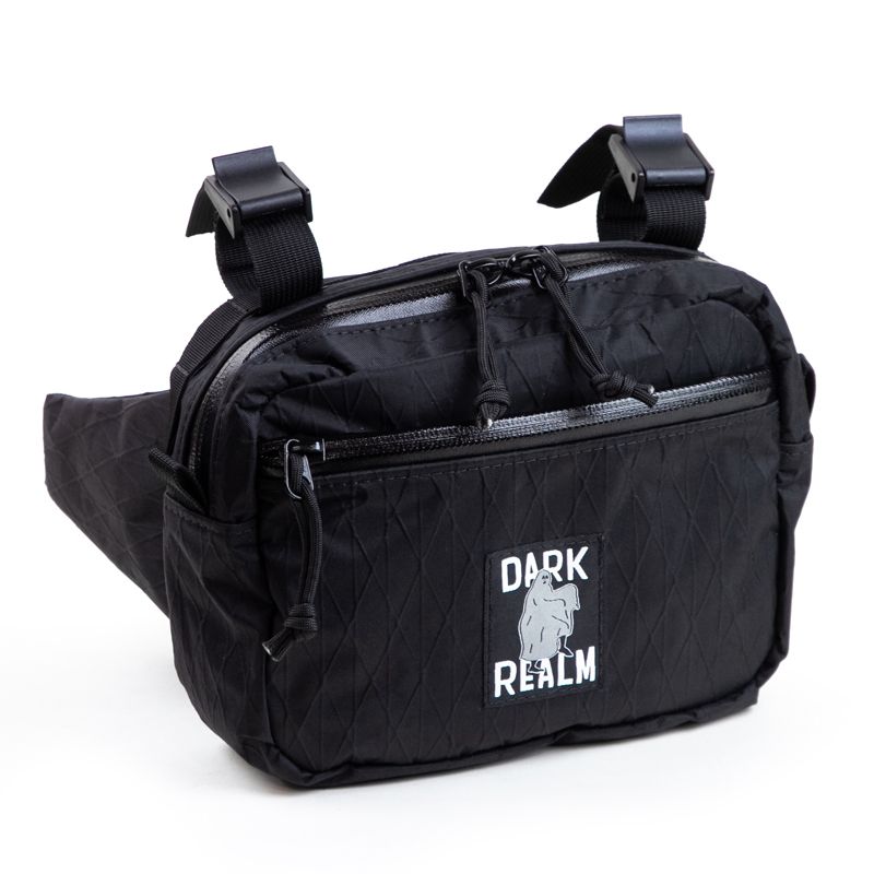 *REALM* dual duty handlebar bag (x-pac black)